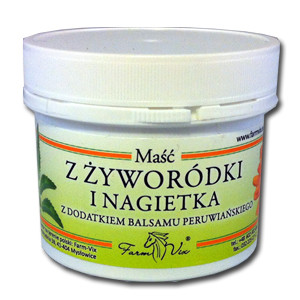 maść z żyworódki i nagietka